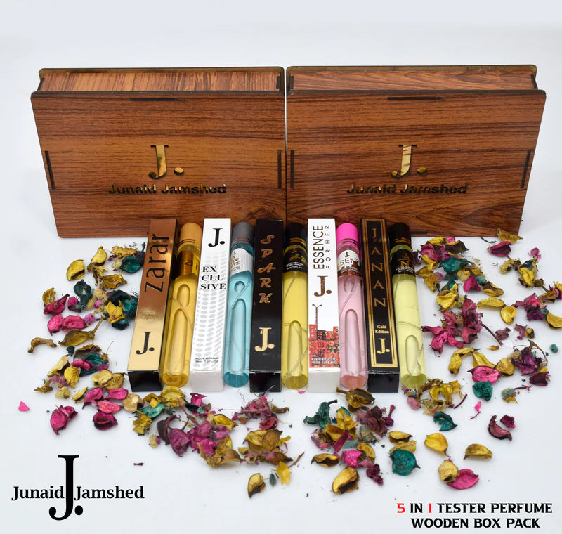J. Pack Of 5 In 1 Packing Long Lasting Imported Perfume