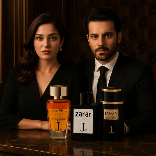 The Signature Collection by J. – Essence, Zarar, and Janan Gold Edition